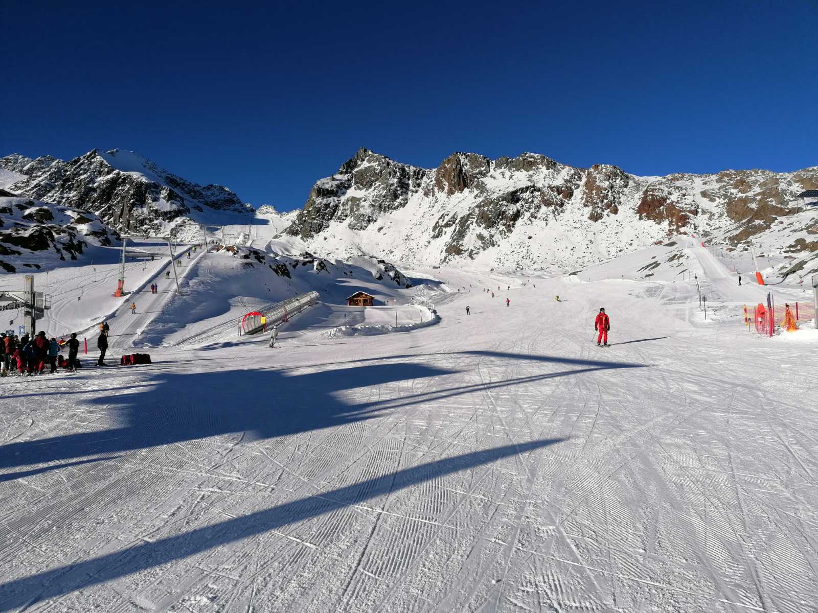 Pitztal gleccser vasárnap - Fotó: Németh Ferenc