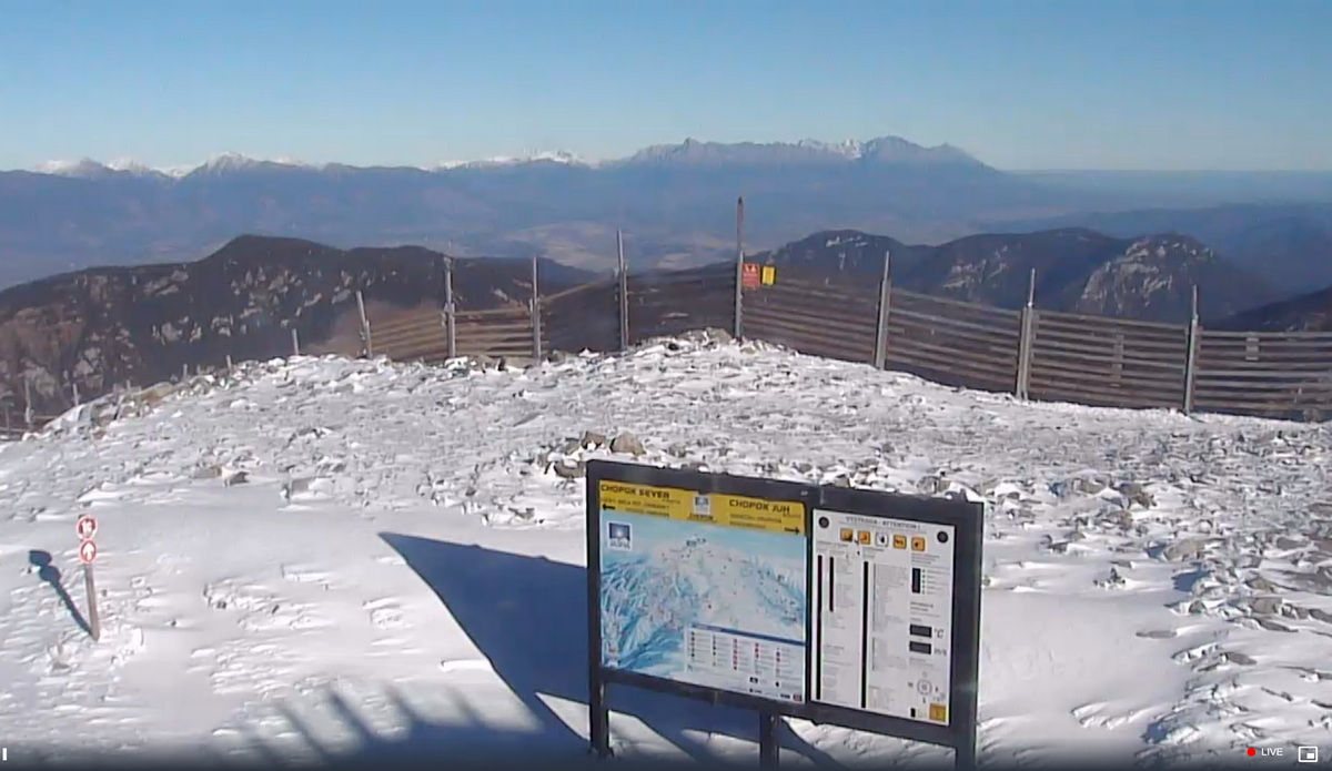 Webkamera képe kedd délután