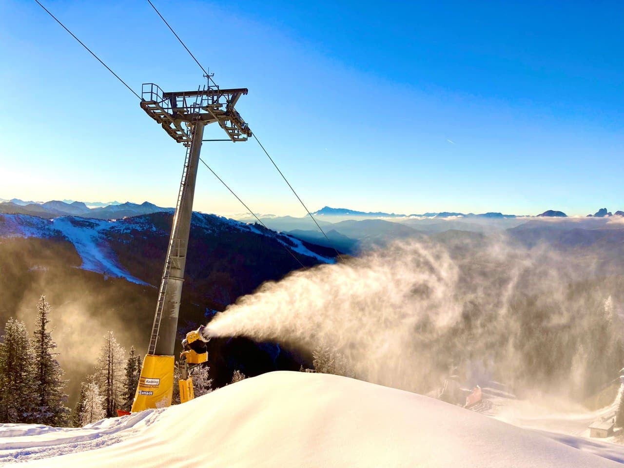 Hóágyúzás Hauson (Schladming) - Fotó: Hauser Kaibling