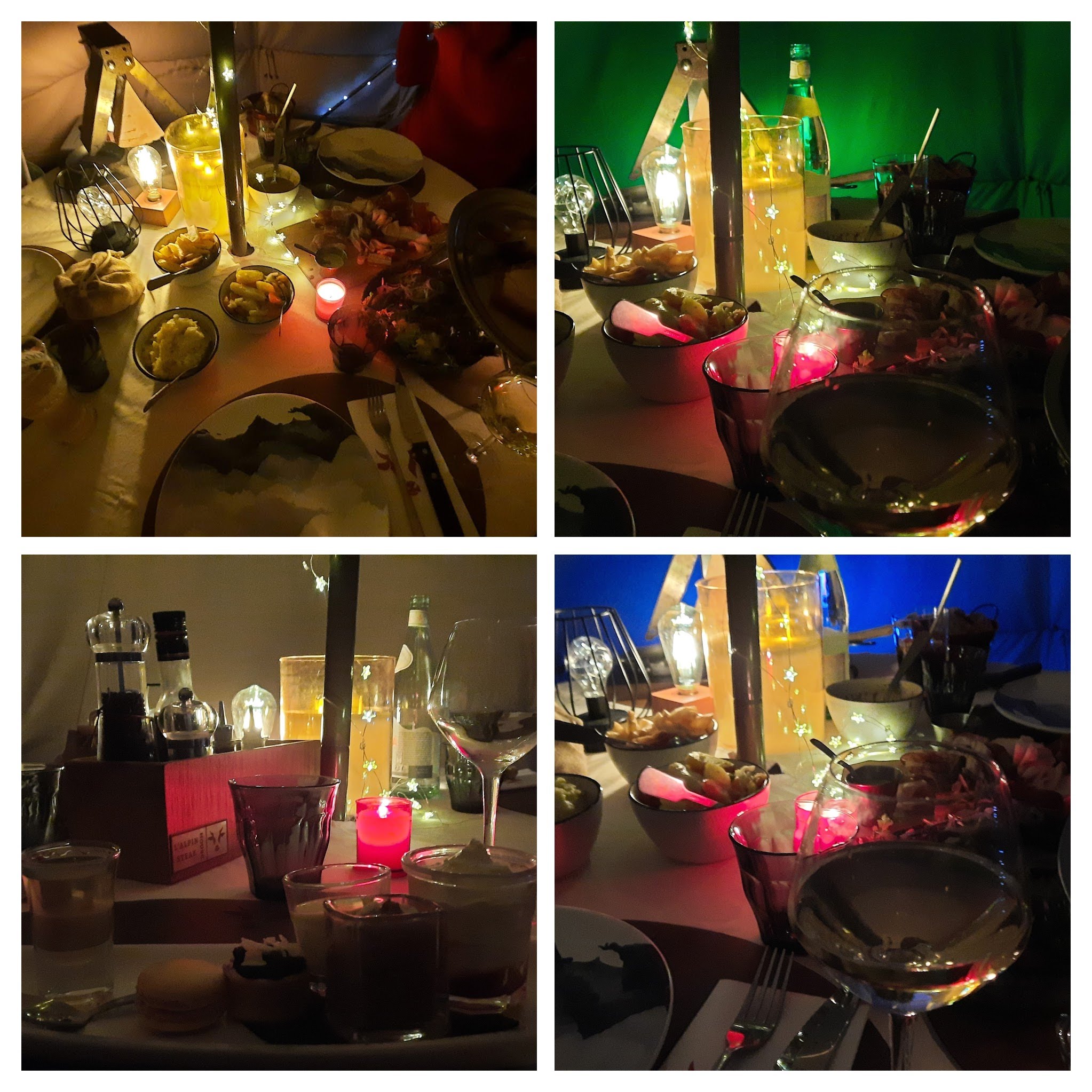 Ilyen volt a hangulat a sátorban | Fotók: sielok.hu