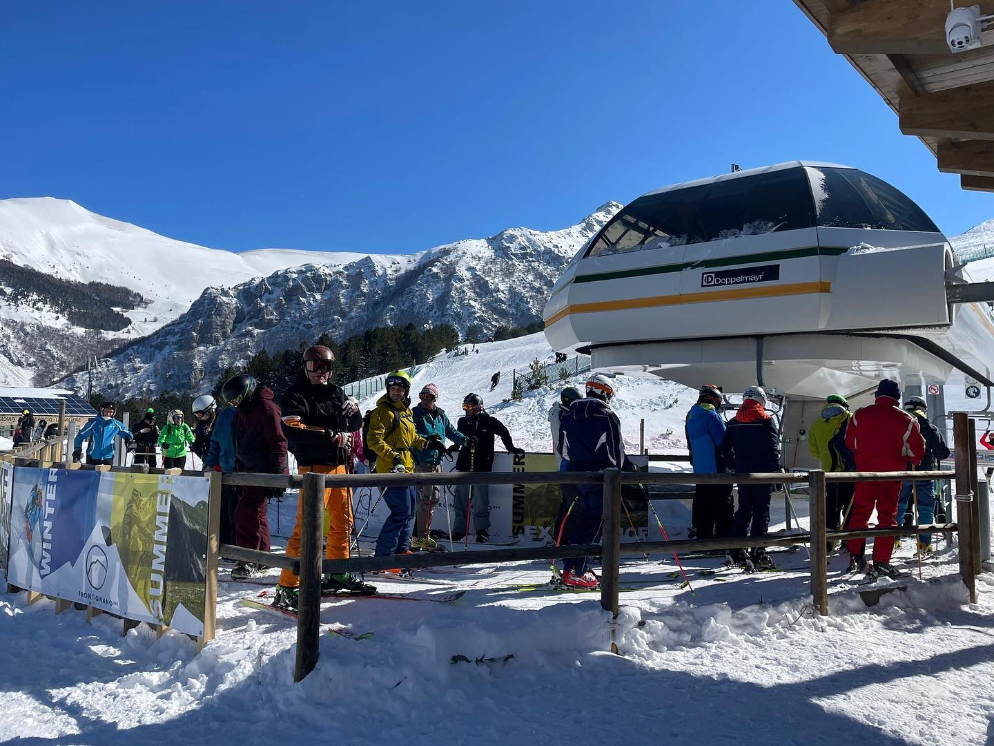 Az egyik új lift (Kép: Frontignano360)