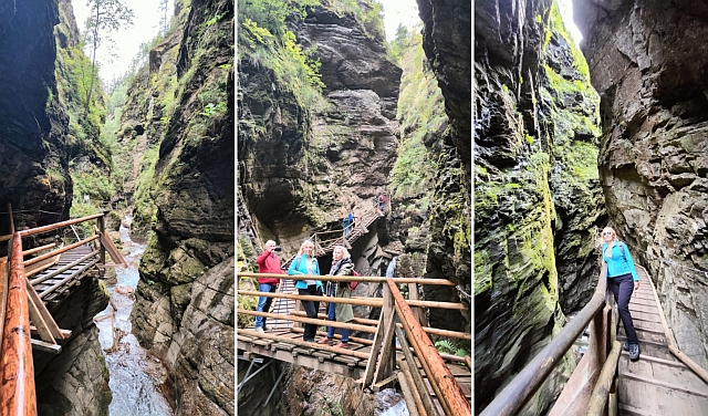 Egyórás kirándulás a Ragga-szurdokban, Flattach közelében