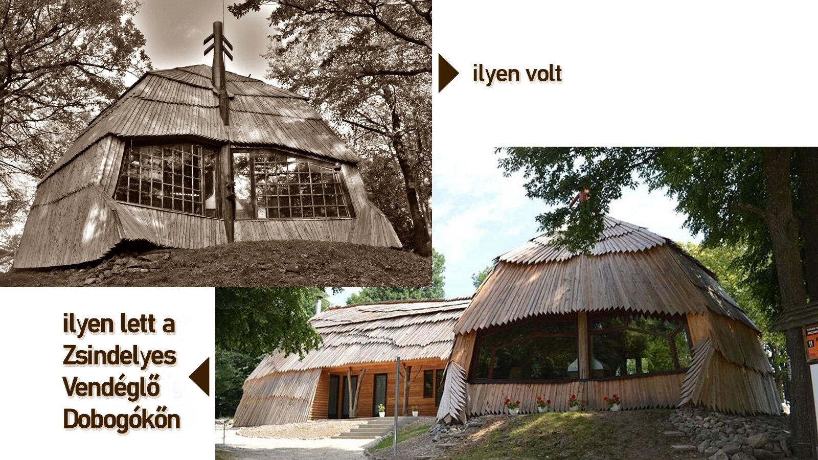 Ilyen volt és ilyen lett a Zsindelyes Ház