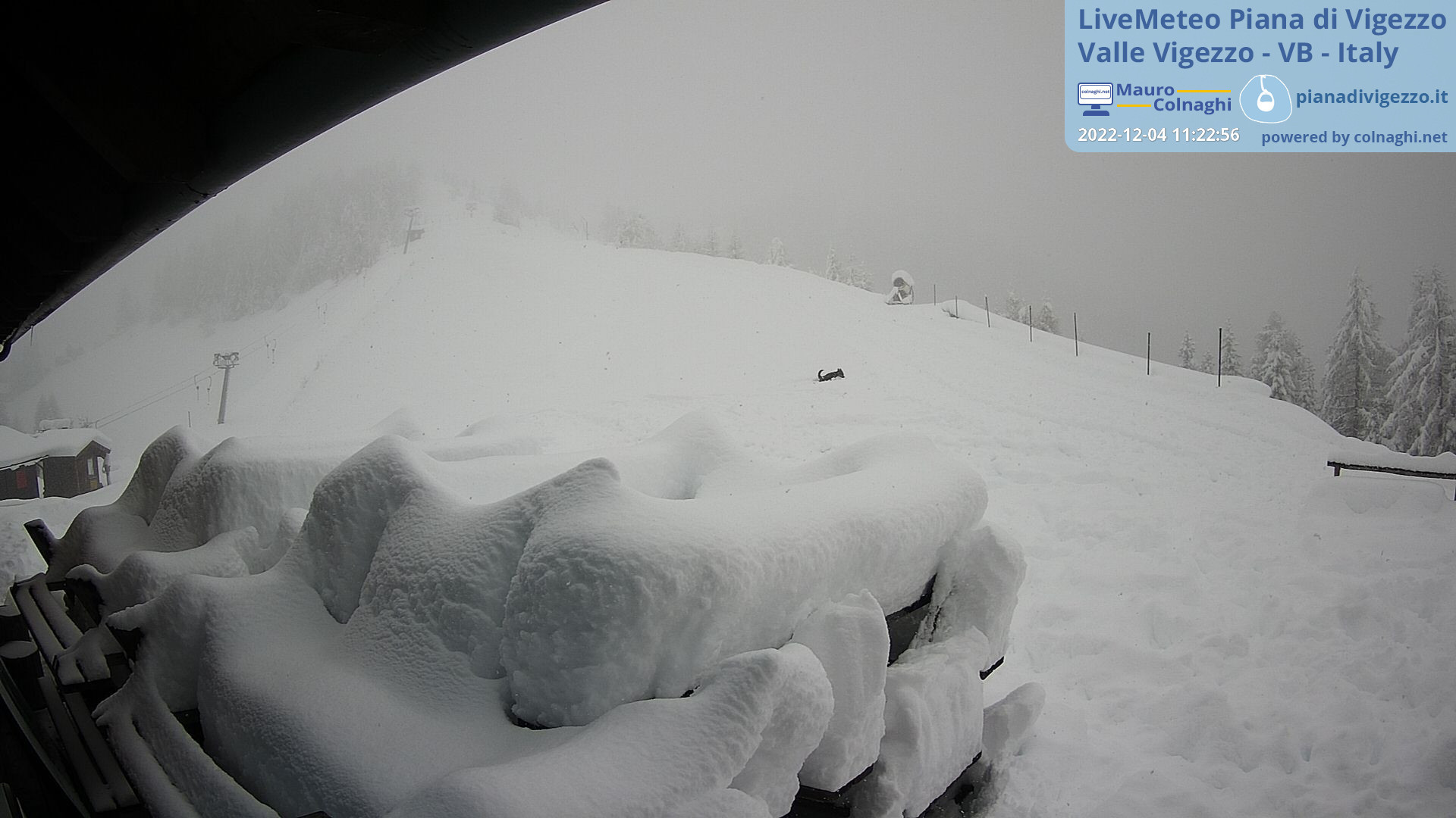 Tegnapi webkamerakép Piemont tartományból