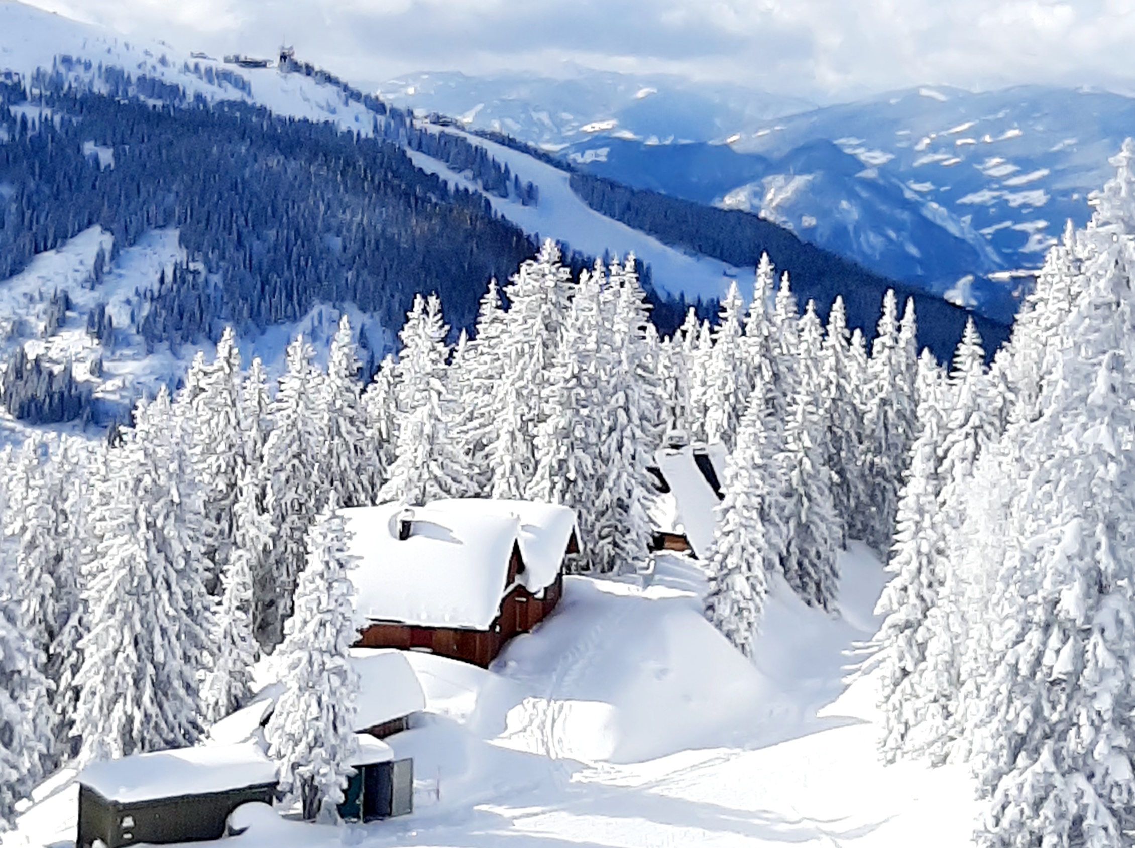 Téli csodavilág vasárnap Hauser Kaiblingon (Schladming) - Fotó: Stánicz Balázs (Stani)