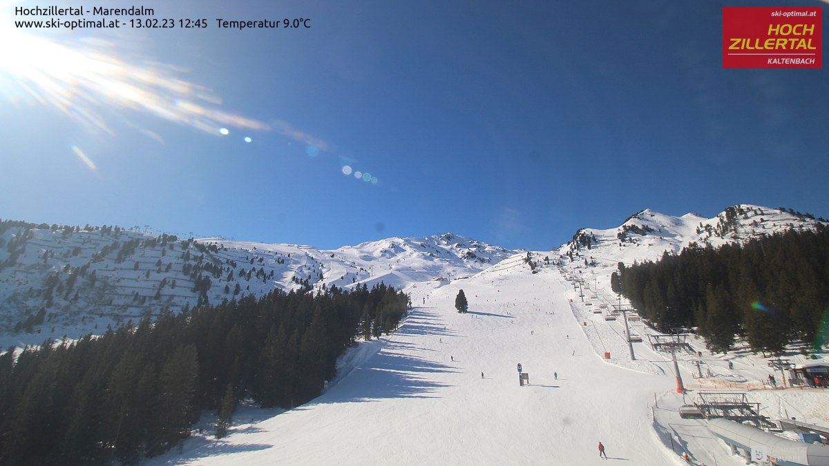 Mai webkamera: Hochzillertal-Marendalm