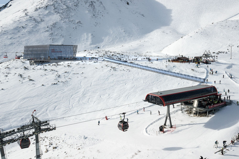 Tervezett épület a Kőpataki tónál I Forrás: tatry.cz