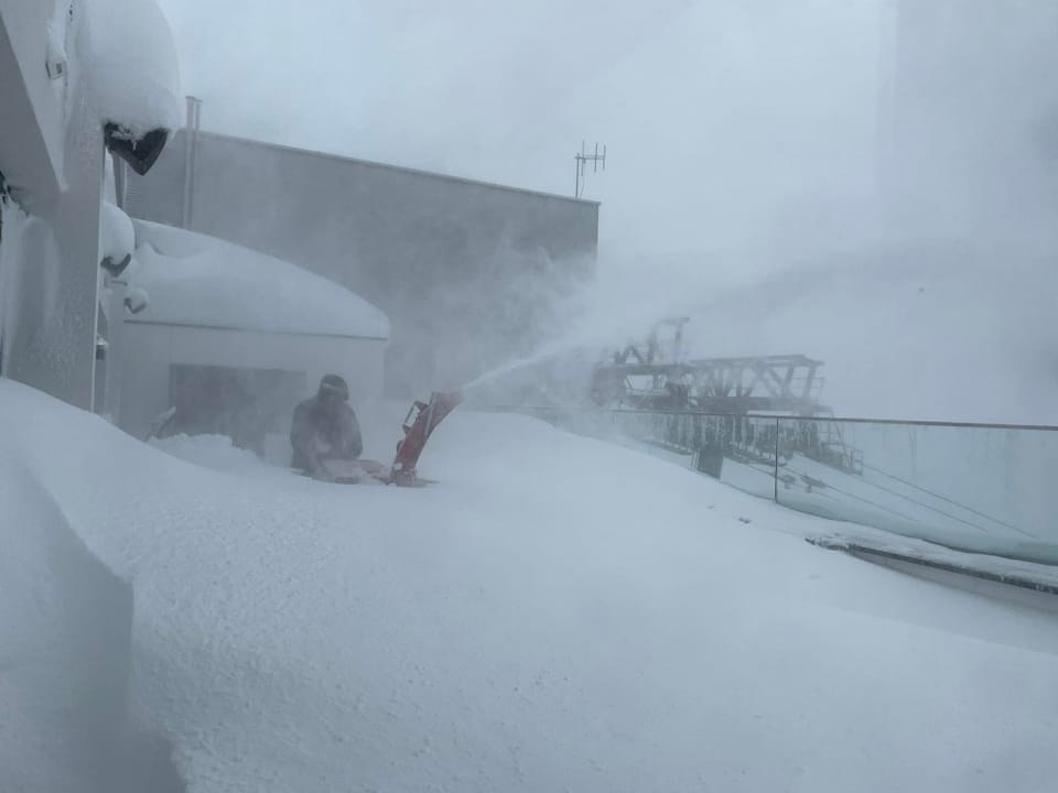 Galzig (Tirol) hétfőn - Fotó: facebook