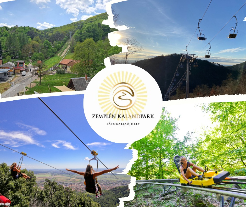 Élményelemek a Zemplén Kalandparkban