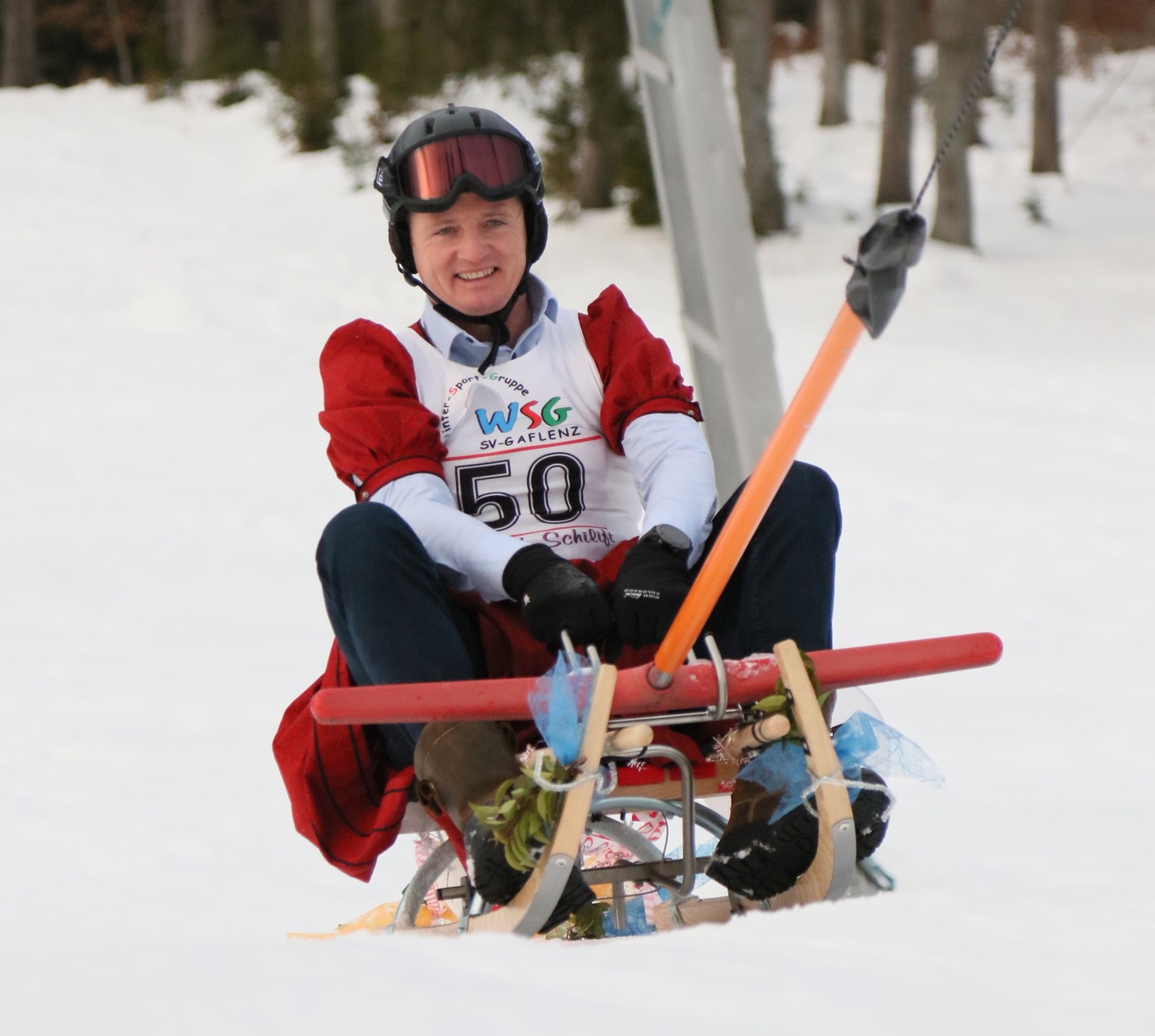 Csákányos lift viszi fel a szánkózókat: ez is népszerűnek bizonyult