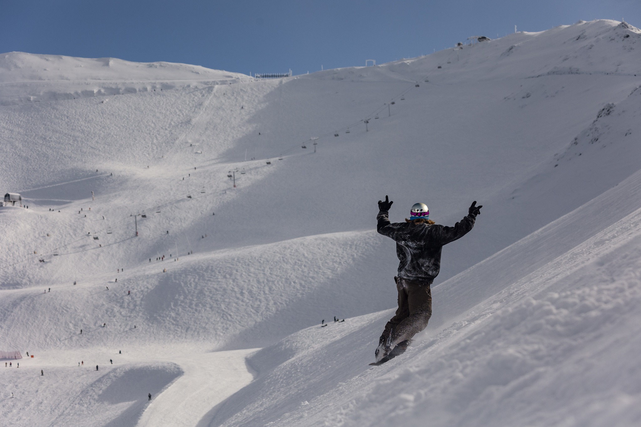 Az új-zélandi Mt Hutton már három nappal ezelőtt is zseniálisak voltak a hóviszonyok - Fotó: Mt Hutt