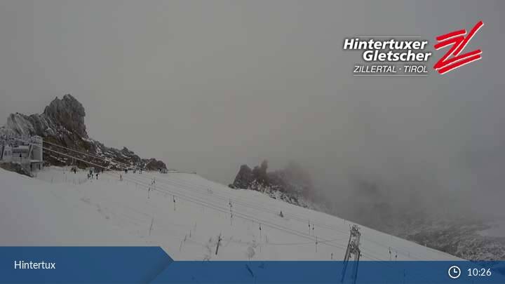 Tuxon is esett, jelenleg itt üzemelnek a liftek egyedül Ausztriában - Fotó: feratel.at