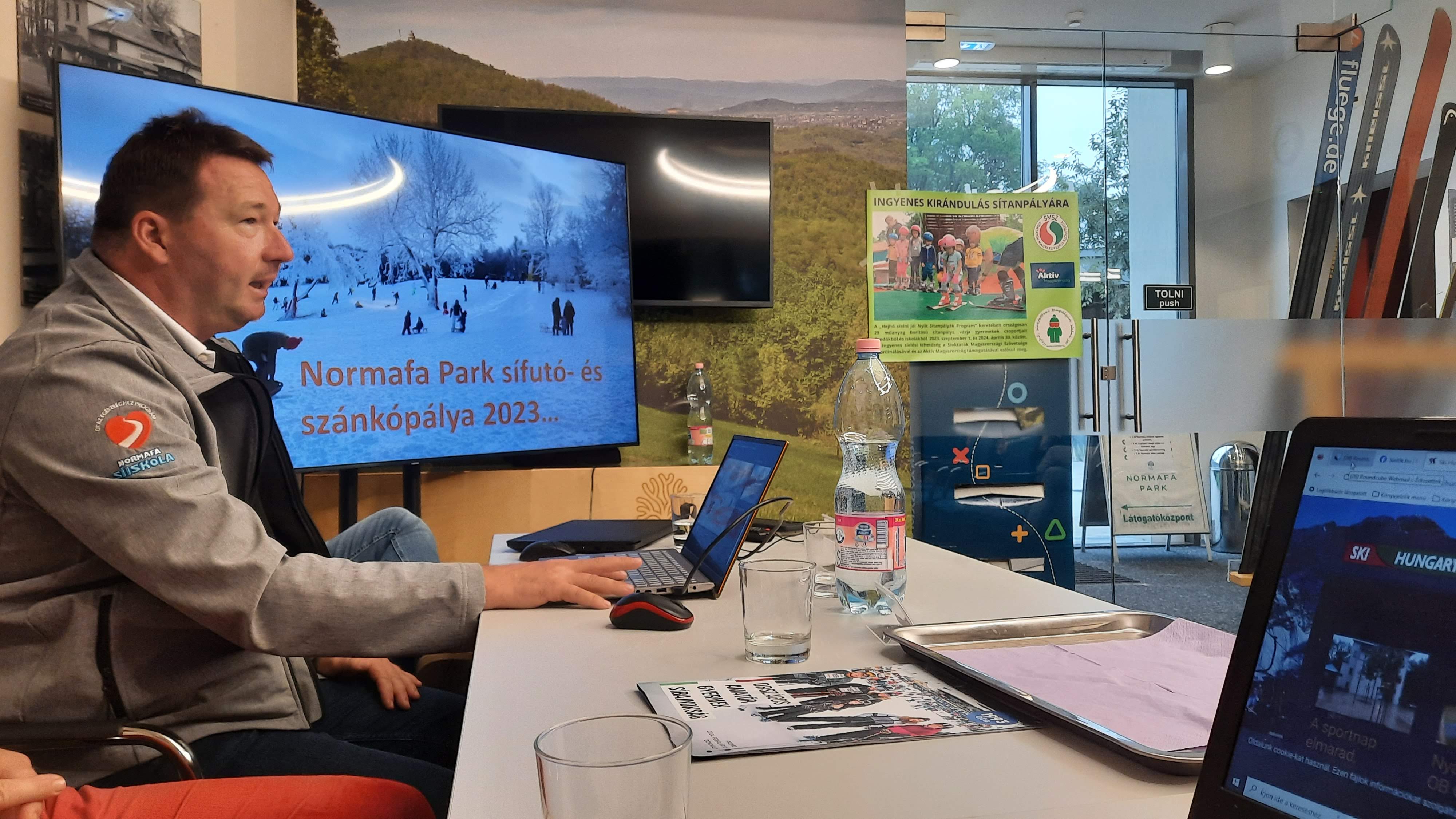 Mikó Gergely, a Normafa Park igazgatója beszél az elmúlt tél tapasztalatairől