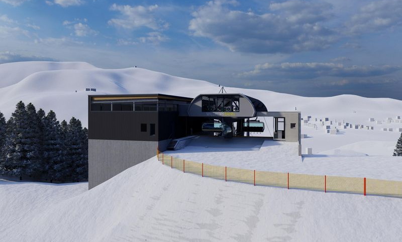 Turracher Höhe: ilyen lesz az új lift hegyállomása