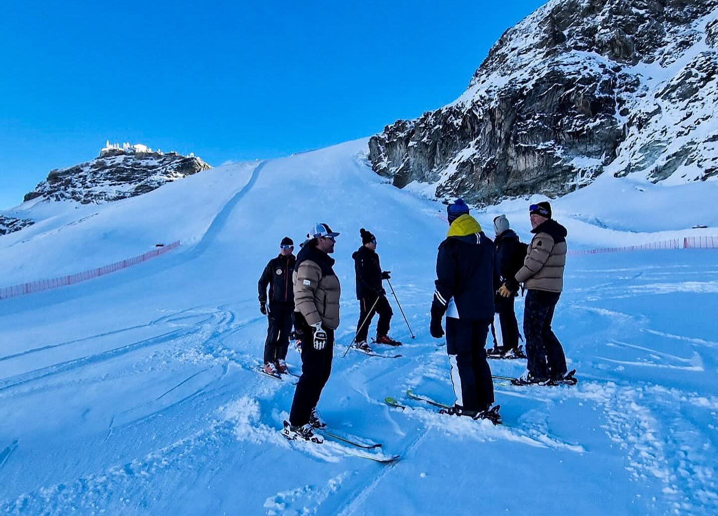 Pályabejárás (Kép: Matterhorn Cervino Speed Opening )
