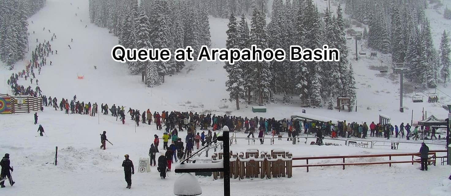 Arapahoe Basin a nyitónapon (Kép:powderhounds.com)