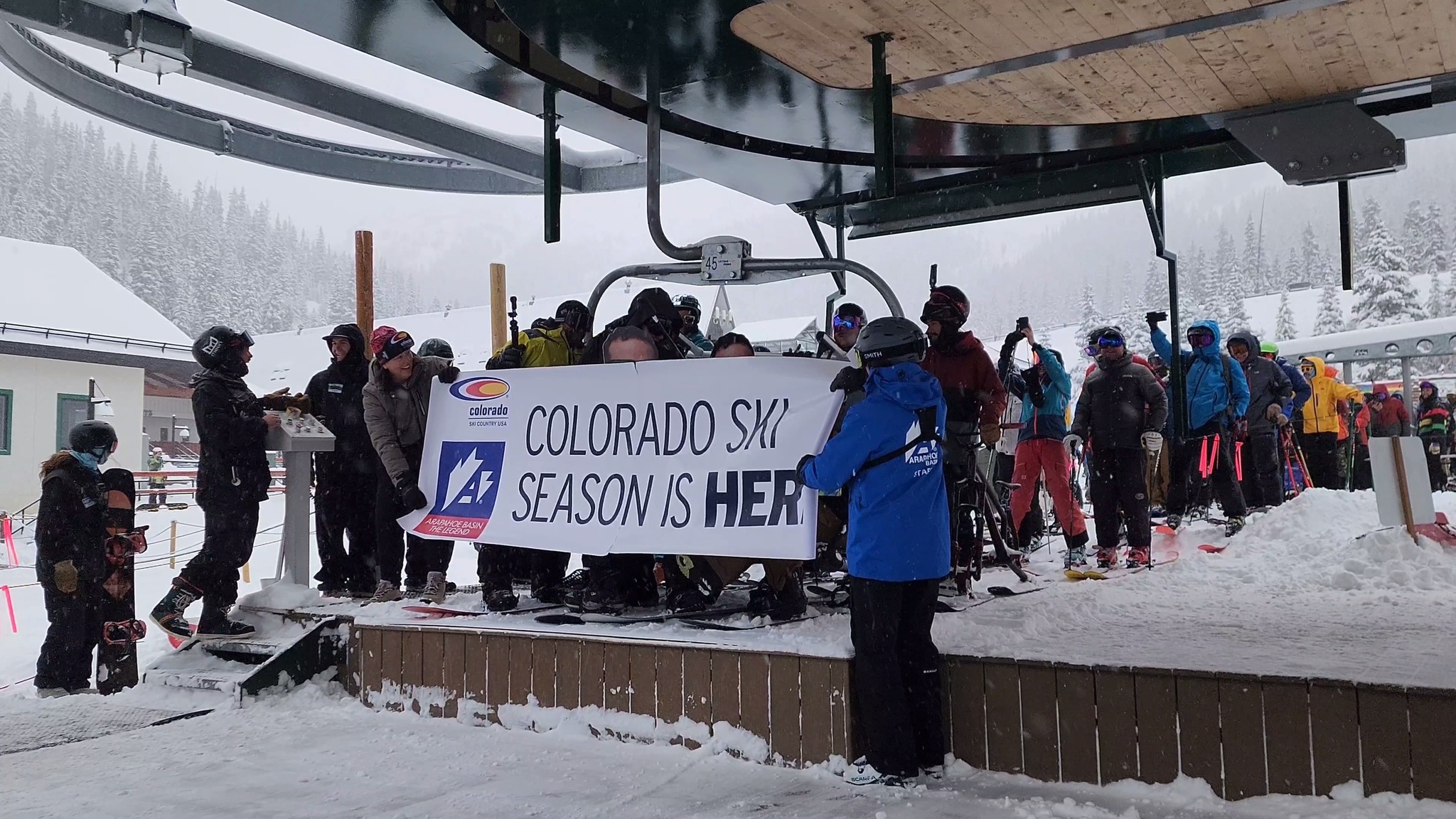 Arapahoe Basin: indulnak a liftek