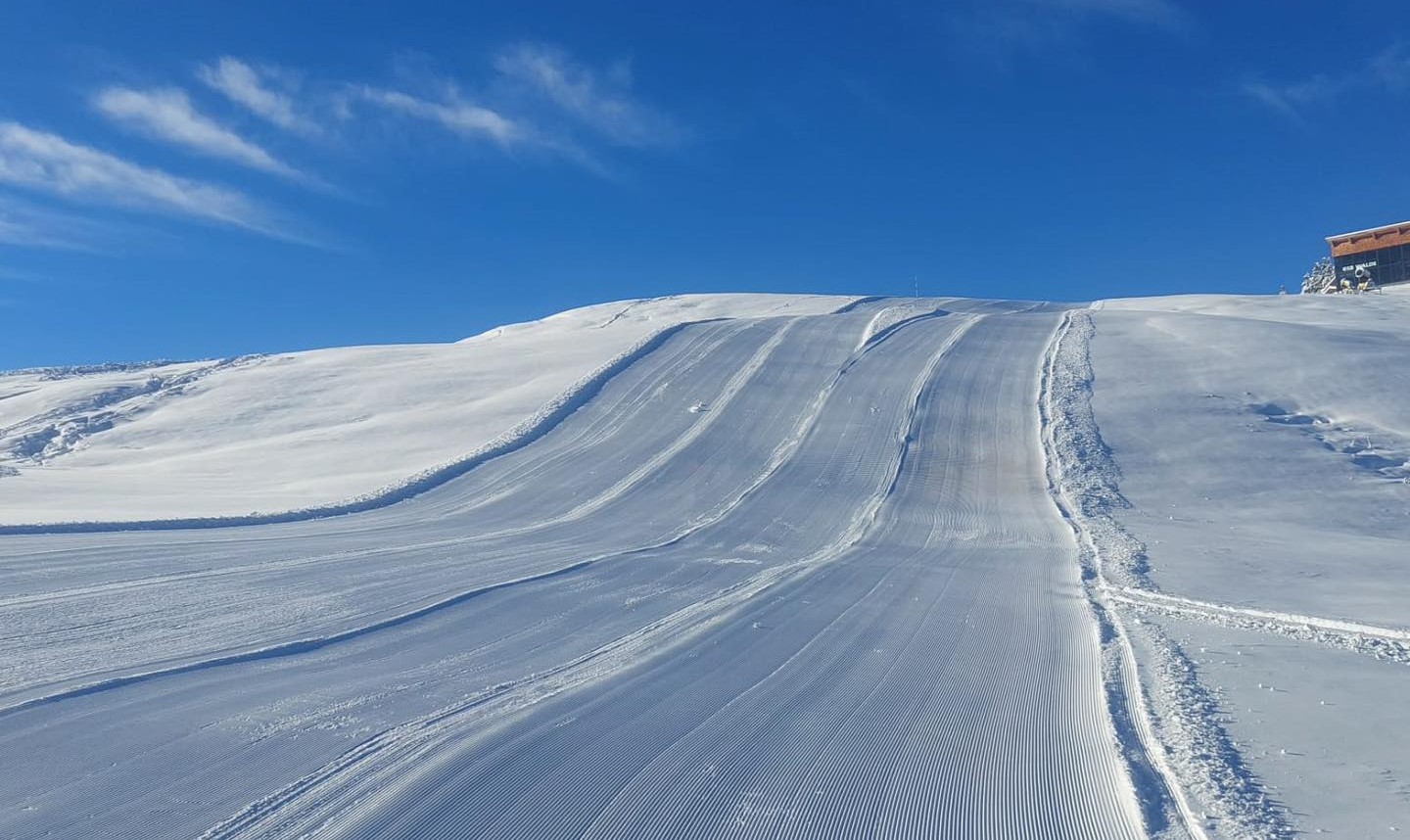 Kitzbühel a hétvégi havazások után - Fotó: KitzSki