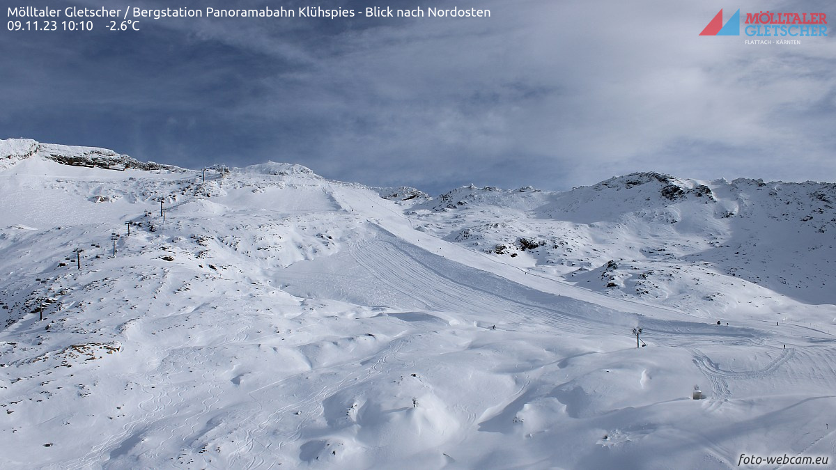 Mölltal ma reggel - Fotó: foto-webcam.eu