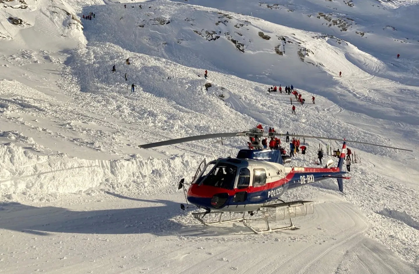 A mentés (Kép: Polizei Kärnten)
