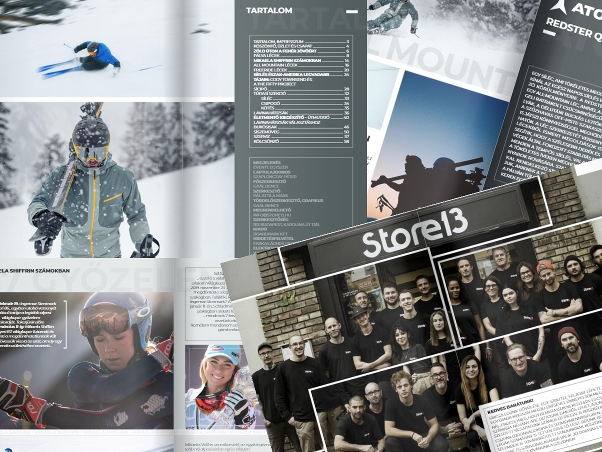 Belelapoztunk a Store13 Símagazinjába