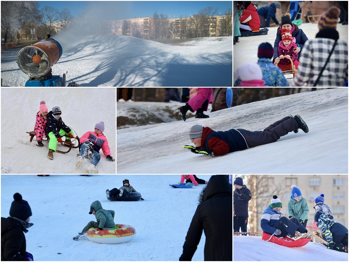 Téli hangulat a Szolnoki Élményszigeten