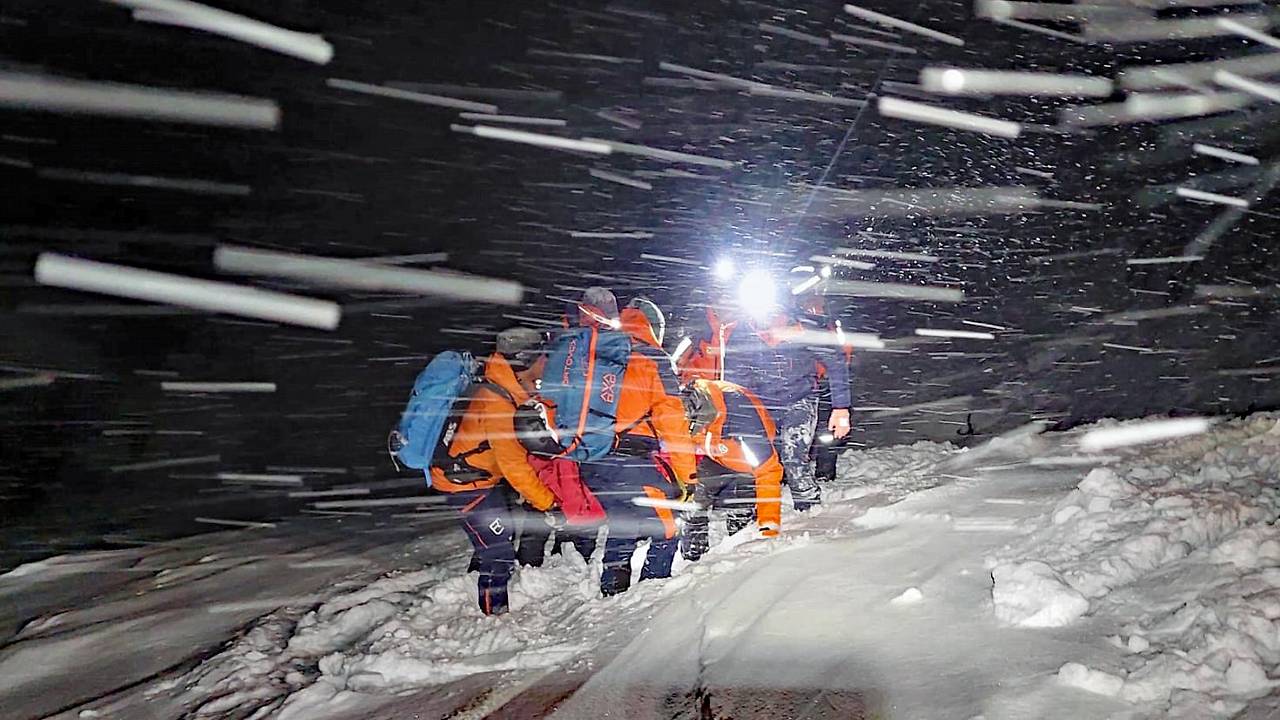 A mentés körülményei (Kép: Bergrettung Mittersill)