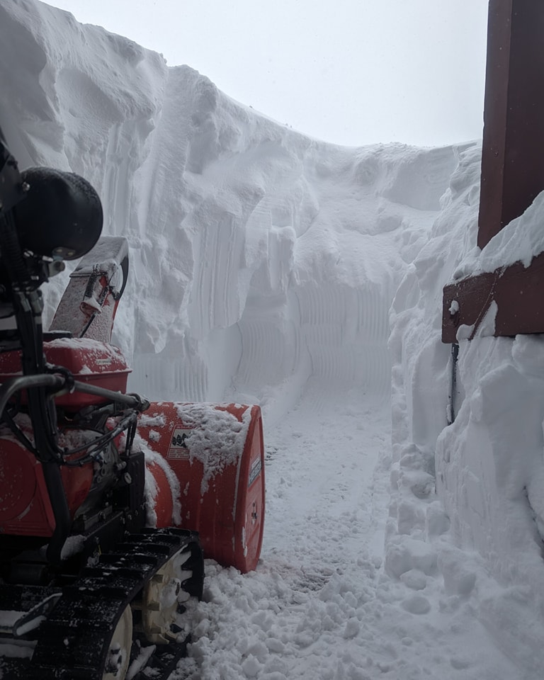 Ennyi hó sífutóknak is sok (Kép: Royal Gorge Cross Country)