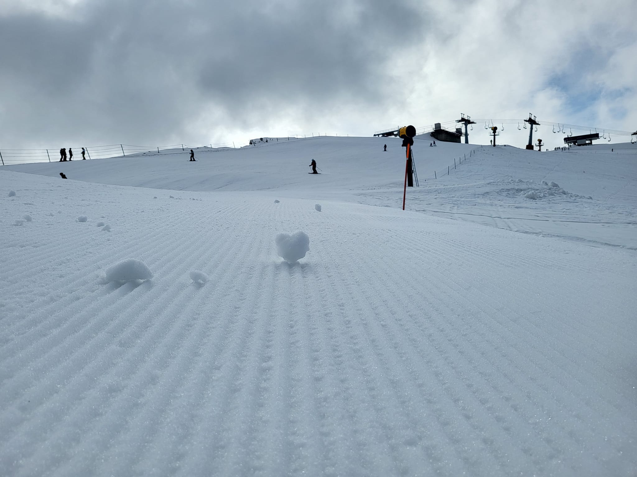 Ezt a képet a síterep főnöke készítette ma