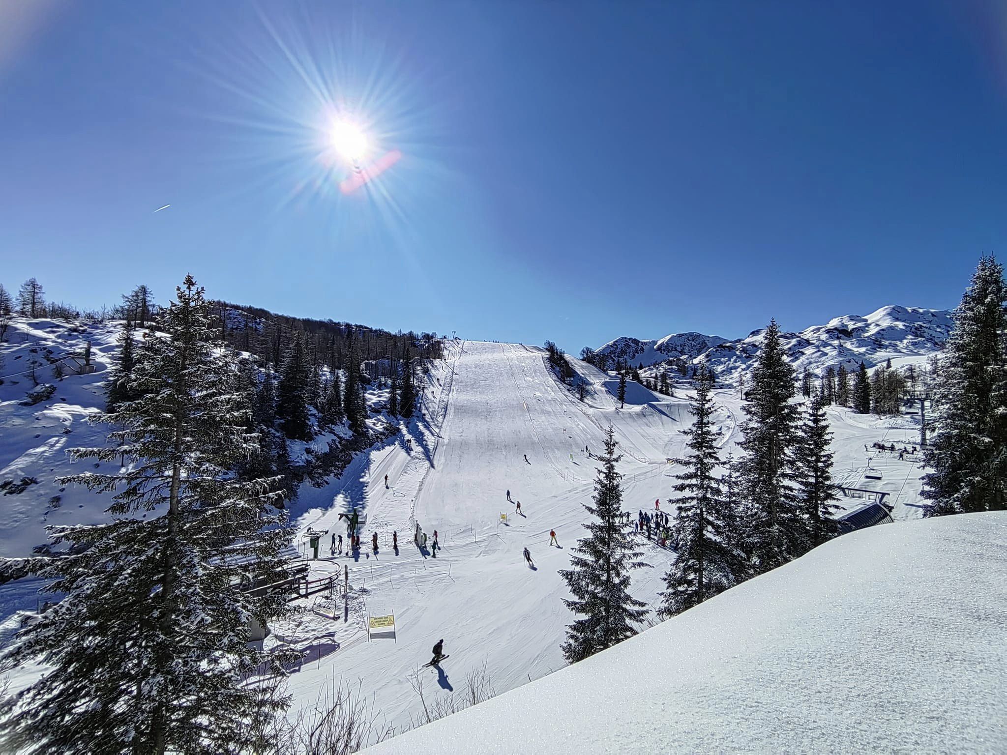 Vogel, Szlovénia, tegnapi kép