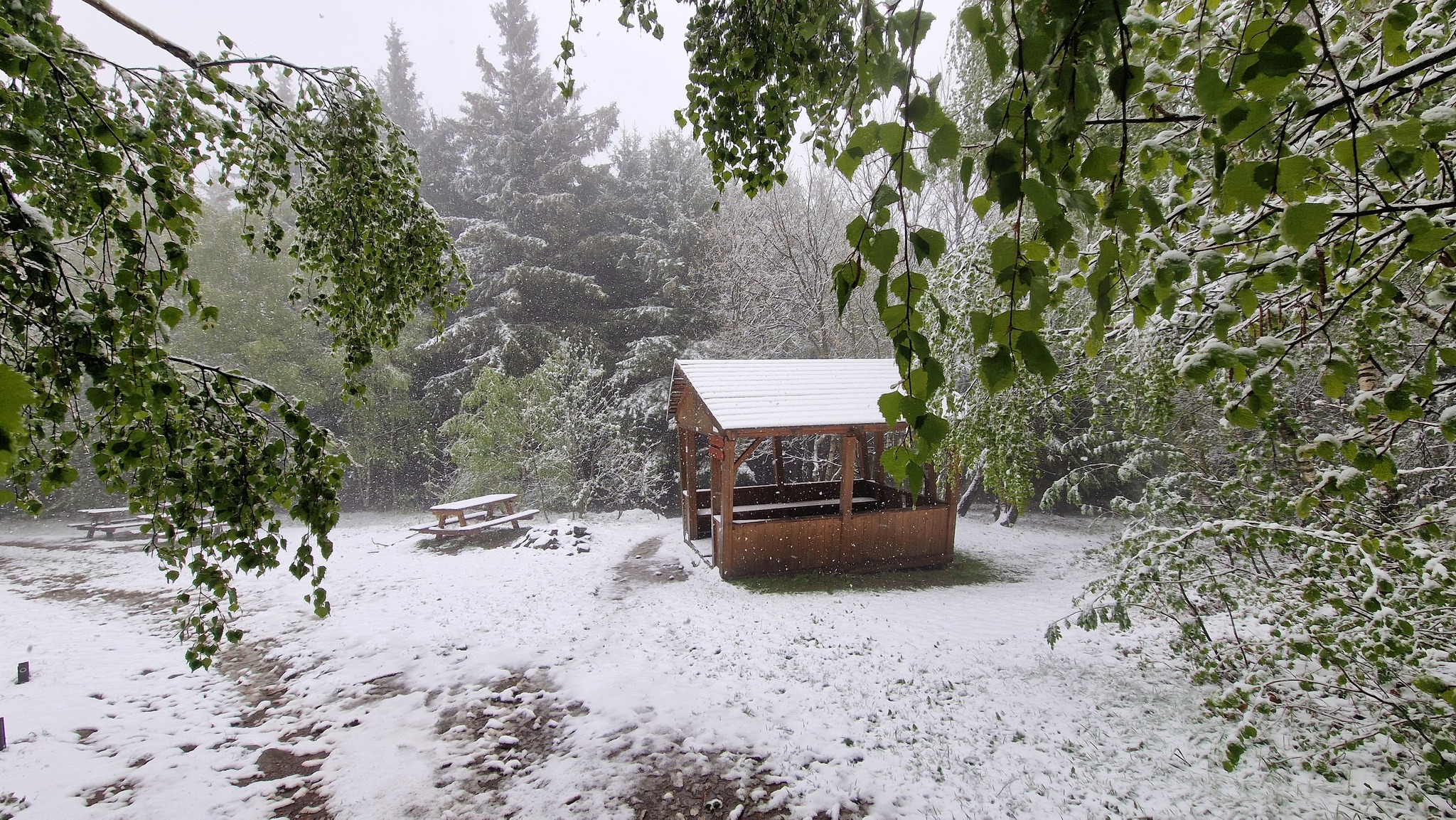 Írott-kő környékén (Kép: HungaroMet Nonprofit Zrt.)