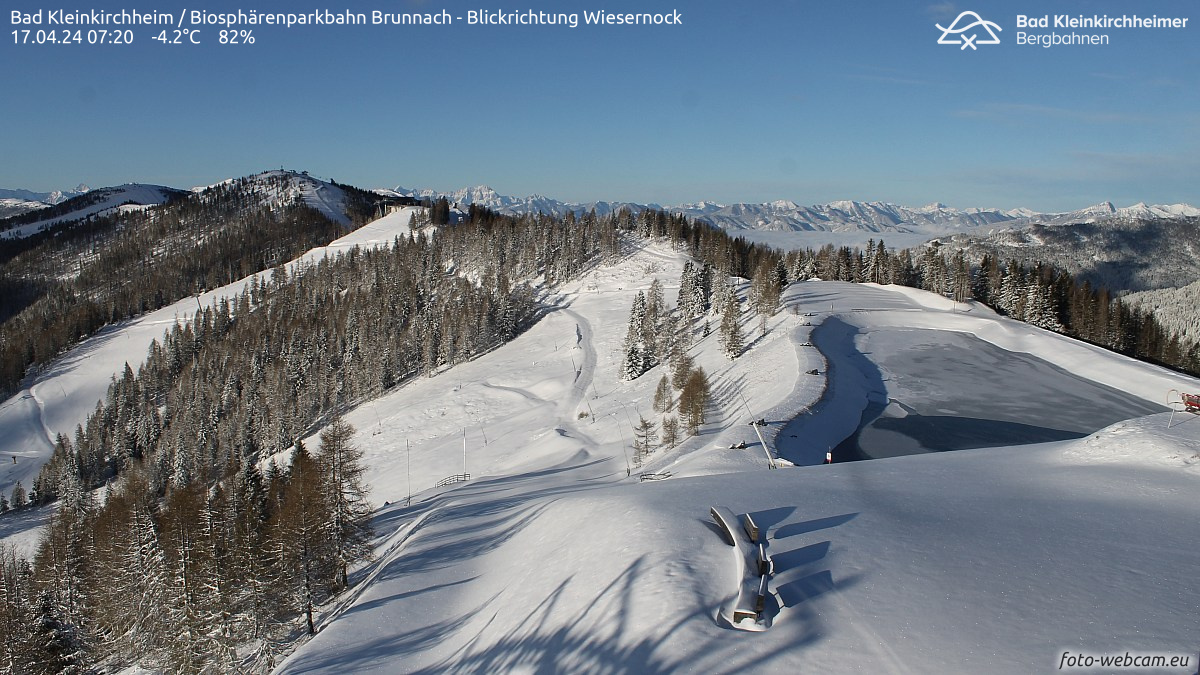Bad Kleinkirchheim is befehéredett - Fotó: foto-webcam.eu
