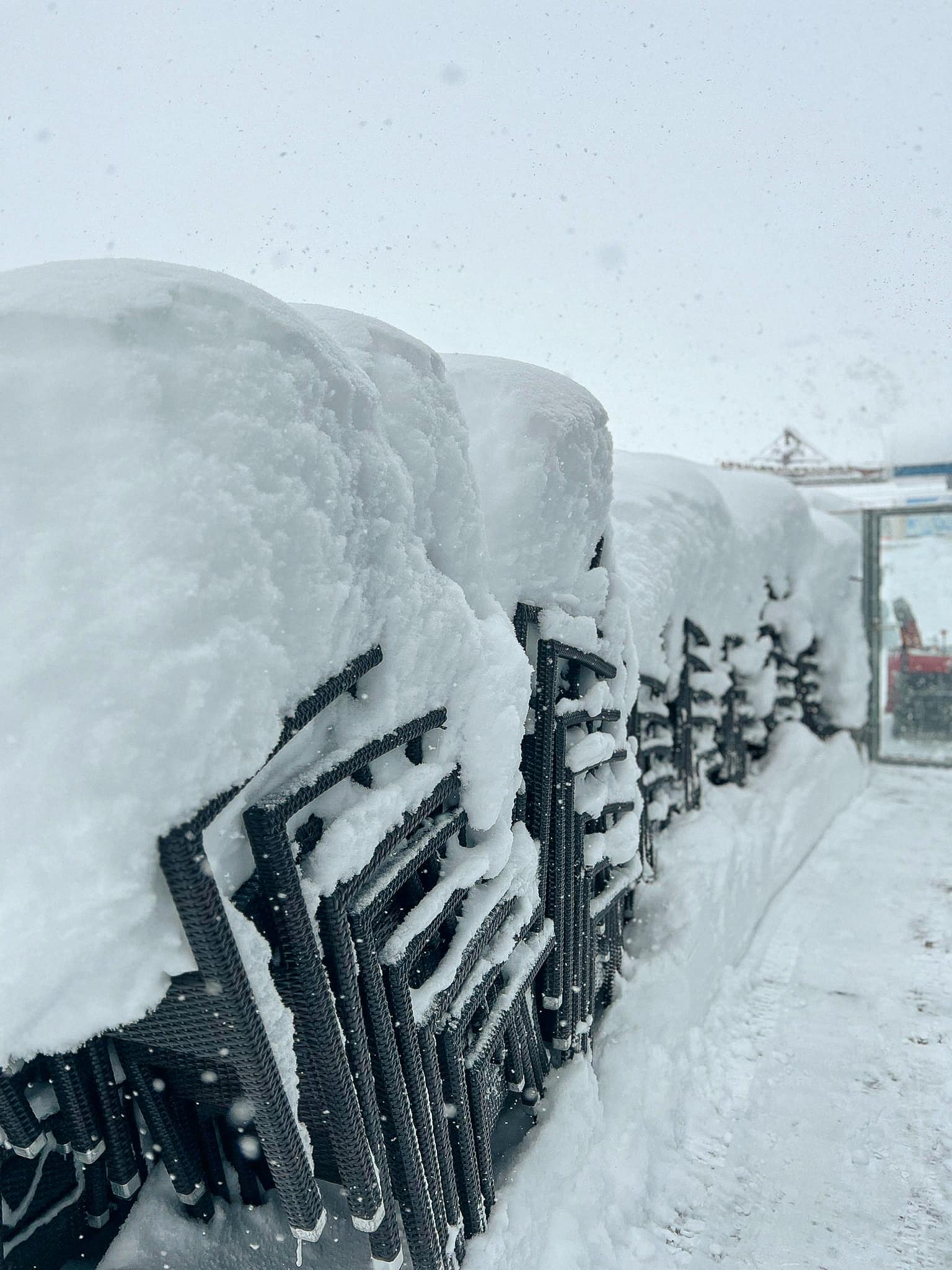 Stubai-gleccser, ma reggel