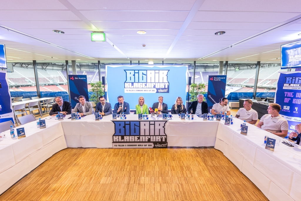 Sajtótájékoztató | Fotó: BIG AIR Klagenfurt facebook oldala