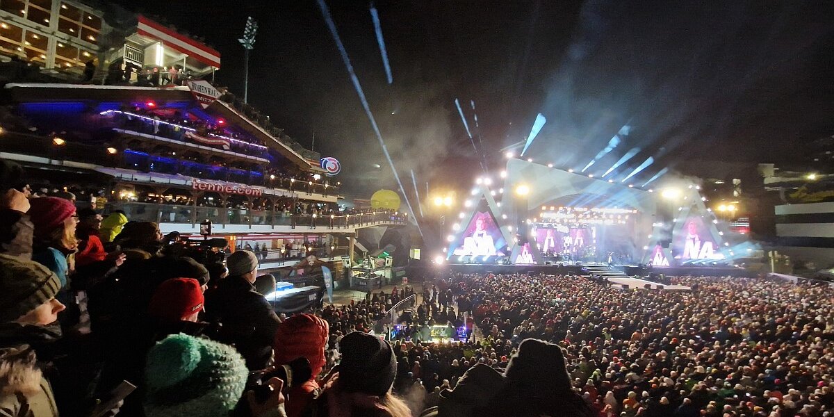 Robbie Willams koncert a 2023-as Ski Openingen | Fotó: Wesselényi Andrea