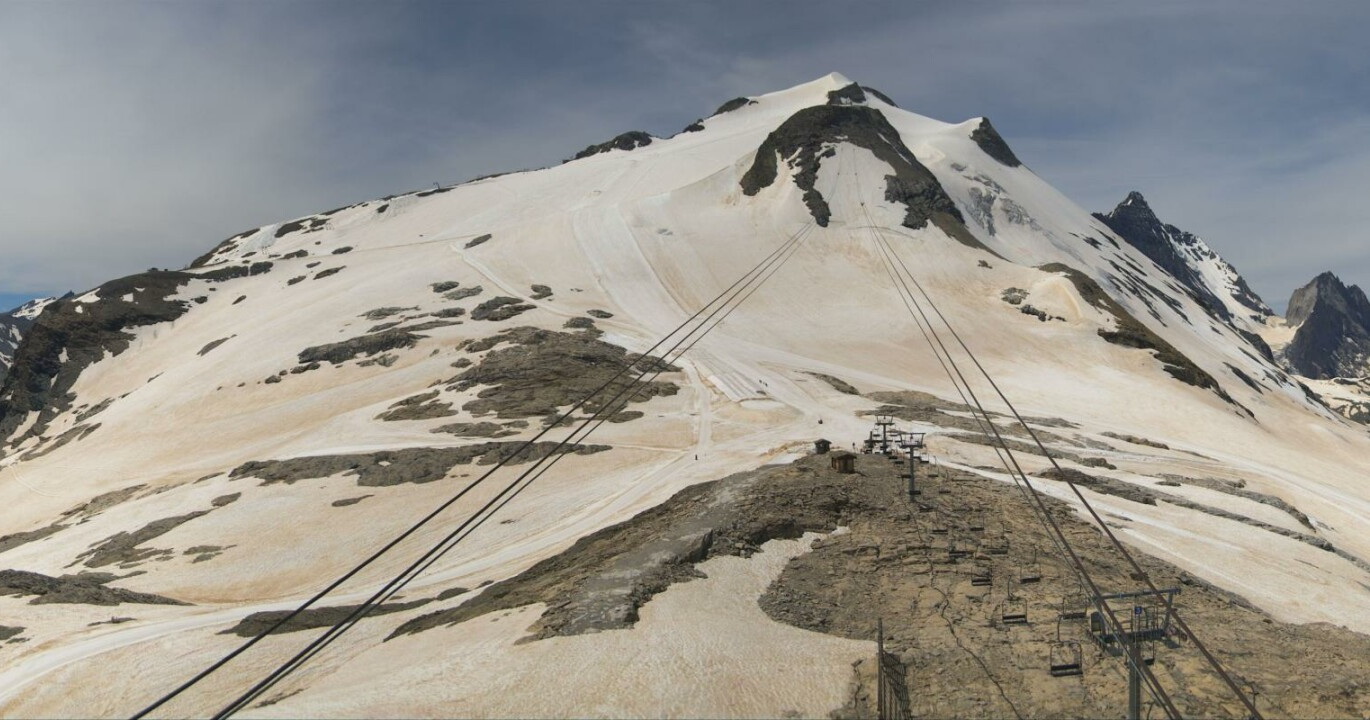 Tignes, mai webkamera kép
