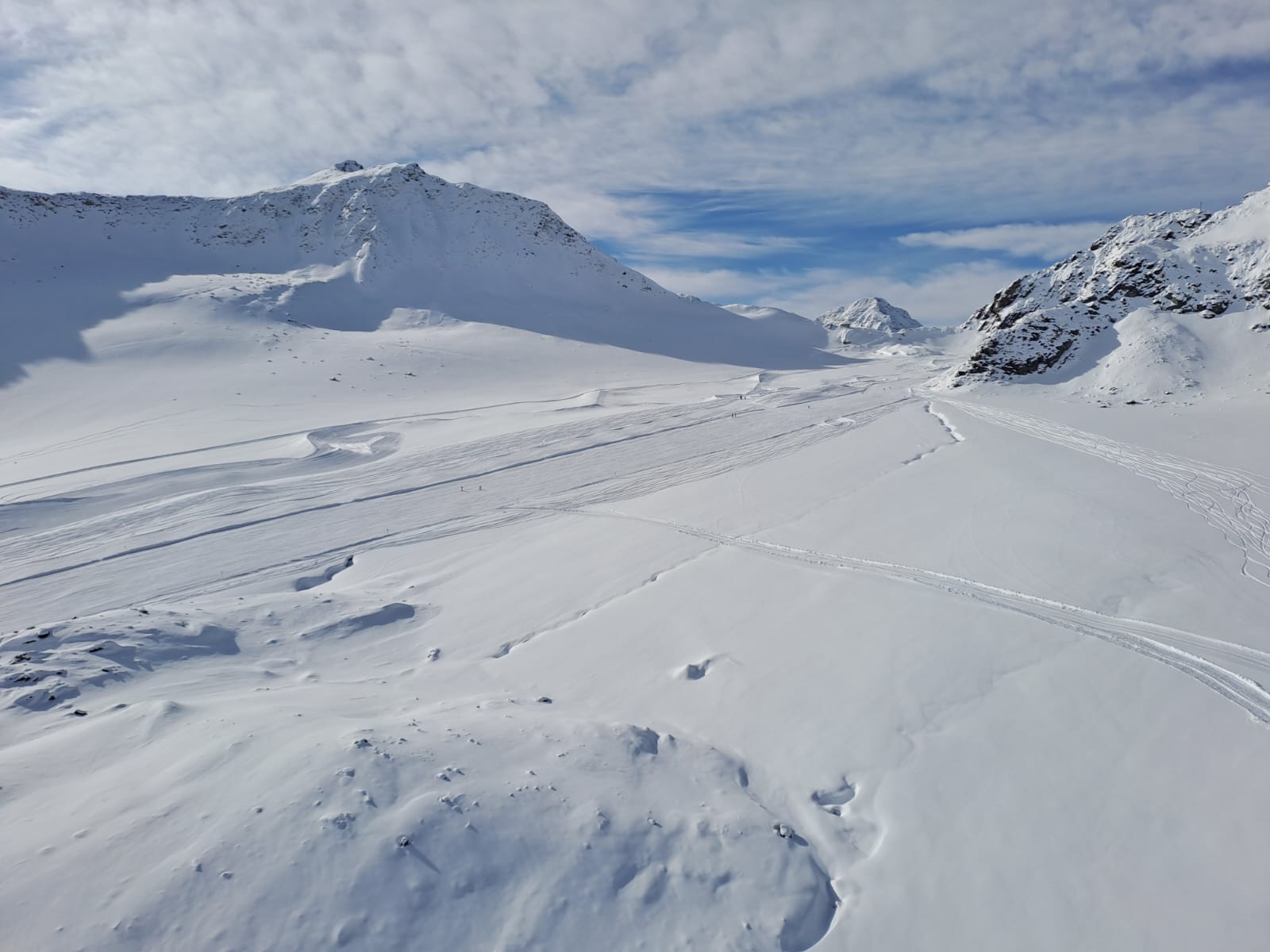 Gleccsersí a javából Pitztalon - Fotó: Németh Ferenc