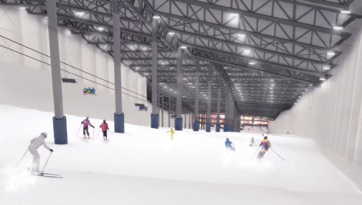 A sícsarnok látványterve