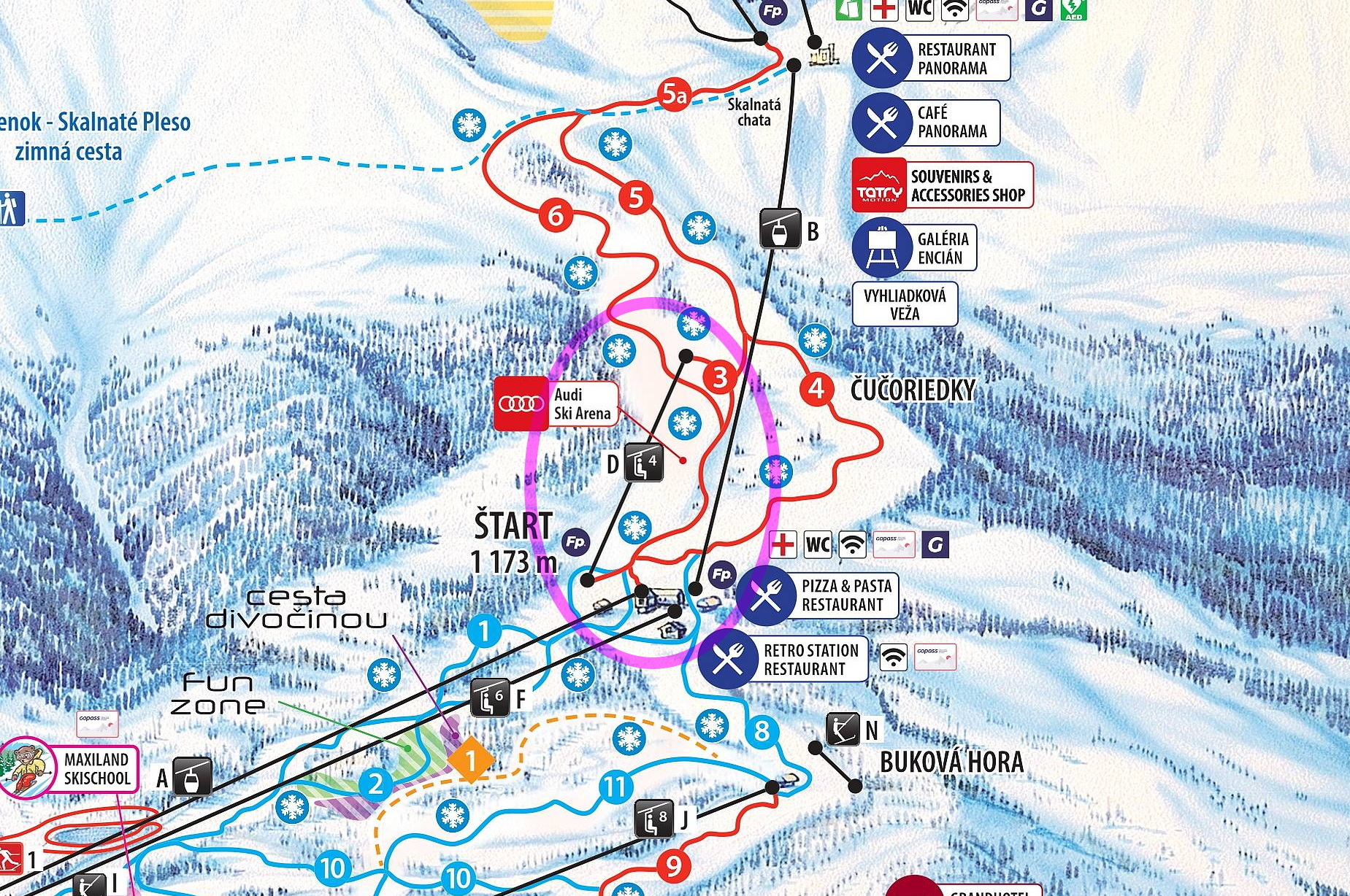 A négyüléses a térképen