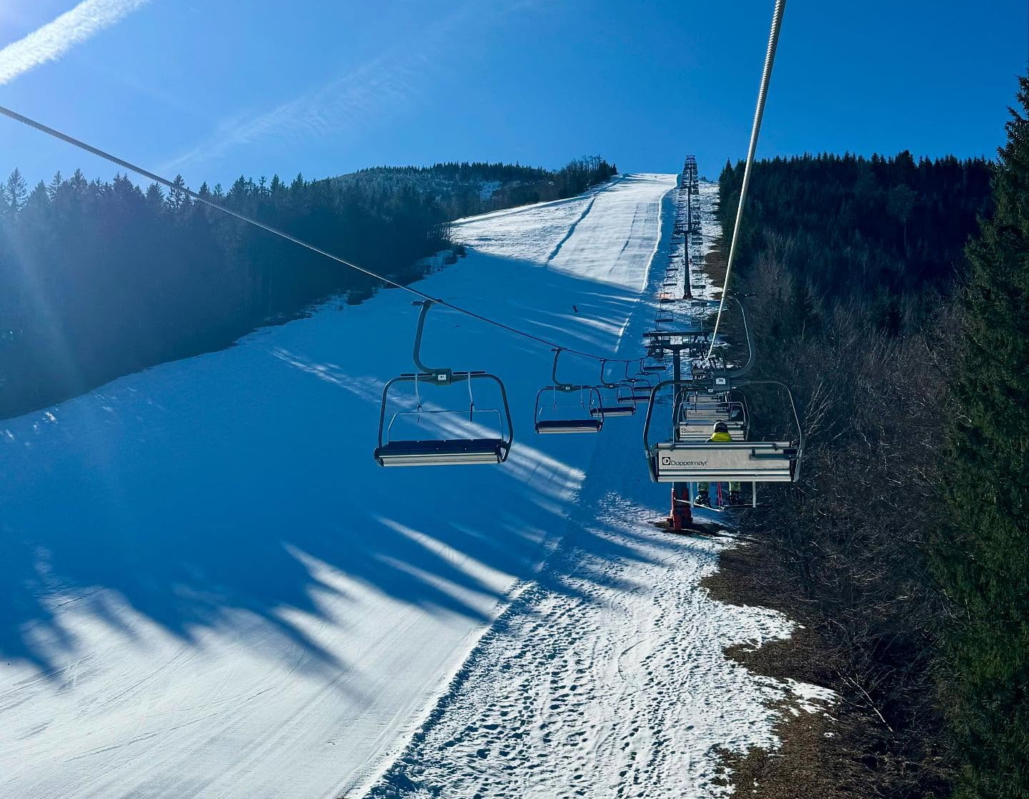 Lackenhof am Ötscher 2025. március 7-én