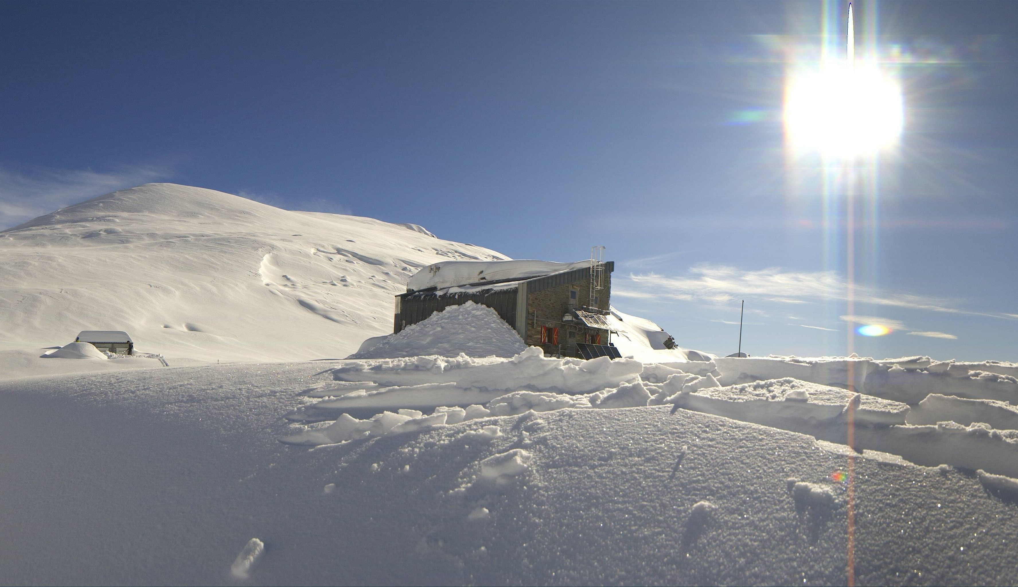 Webkamera, Rifugio Gastaldi, 2659 m, havazás után