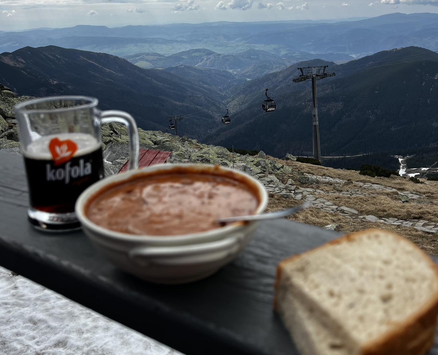 Chopokon a legnépszerűbb étel a káposztaleves | Kép: TMR/ Jasná