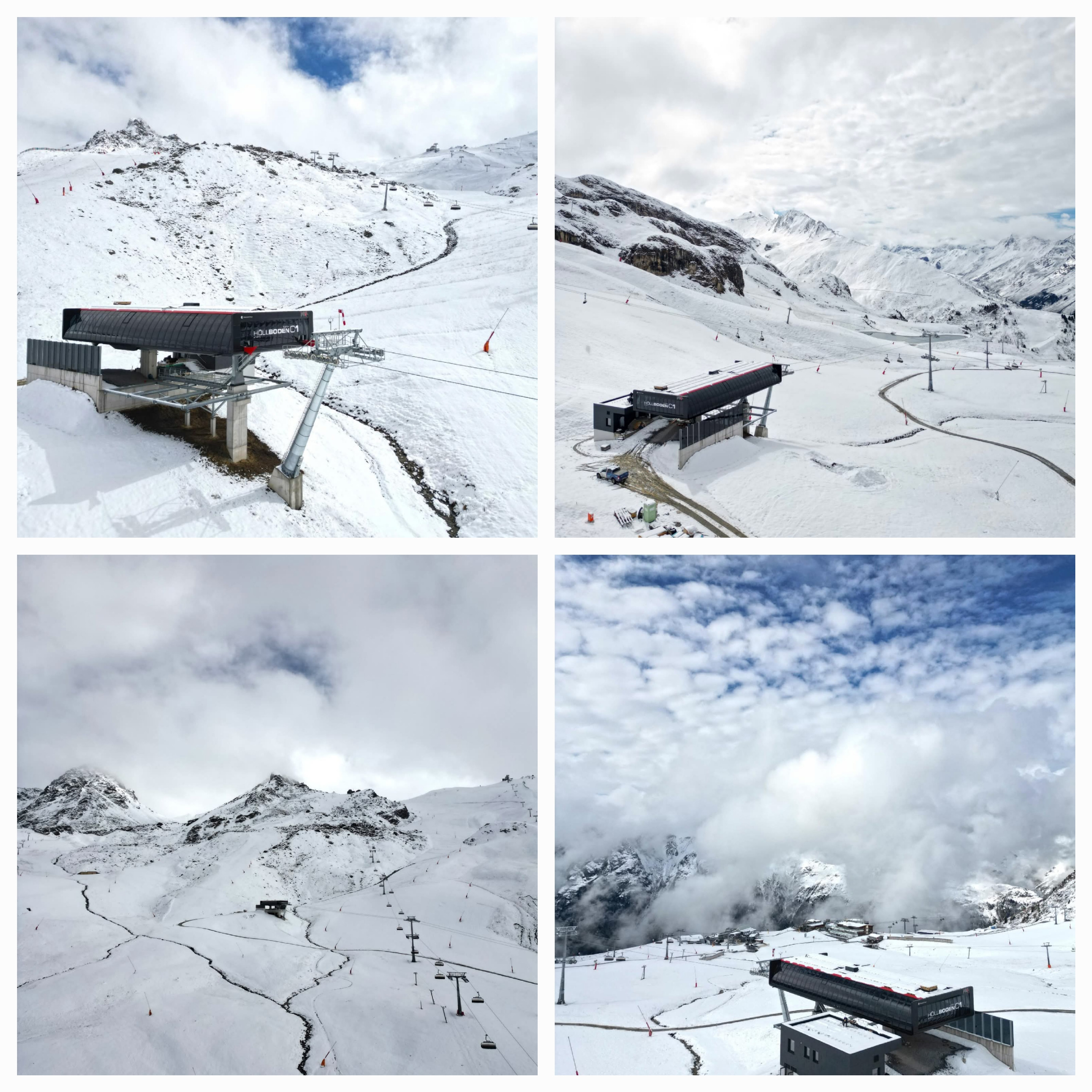 A tiroli óriásban Ischlben is havazott, itt majd november második felében nyitnak.