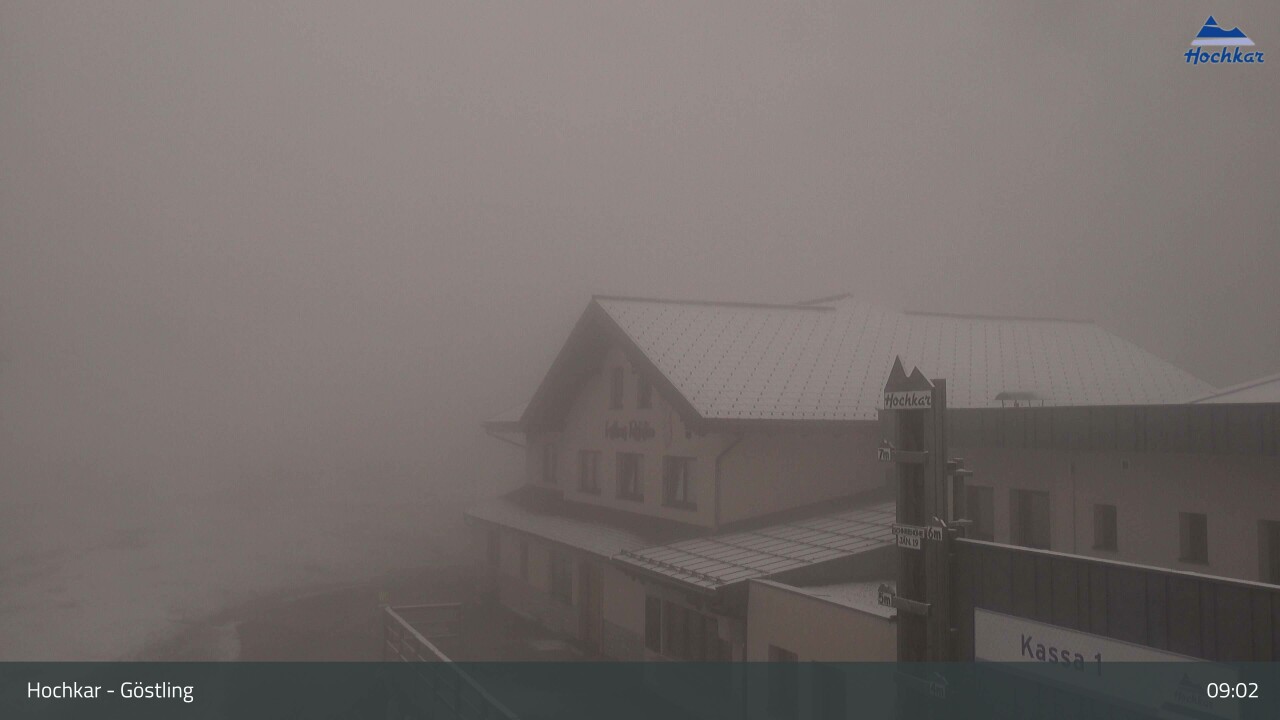 Hochkarra (Alsó-Ausztria) is megérkezett a hó - Fotó: feratel