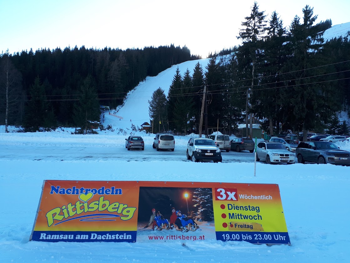 Kedden, szerdán és pénteken van esti szánkózási lehetőség a Rittisbergen