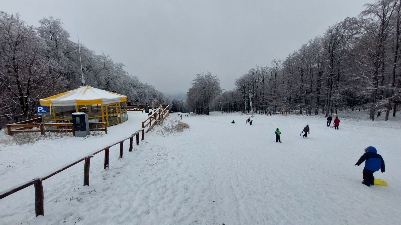 Kékestető tegnap (Kép: Horváth-Gál Zoltán)