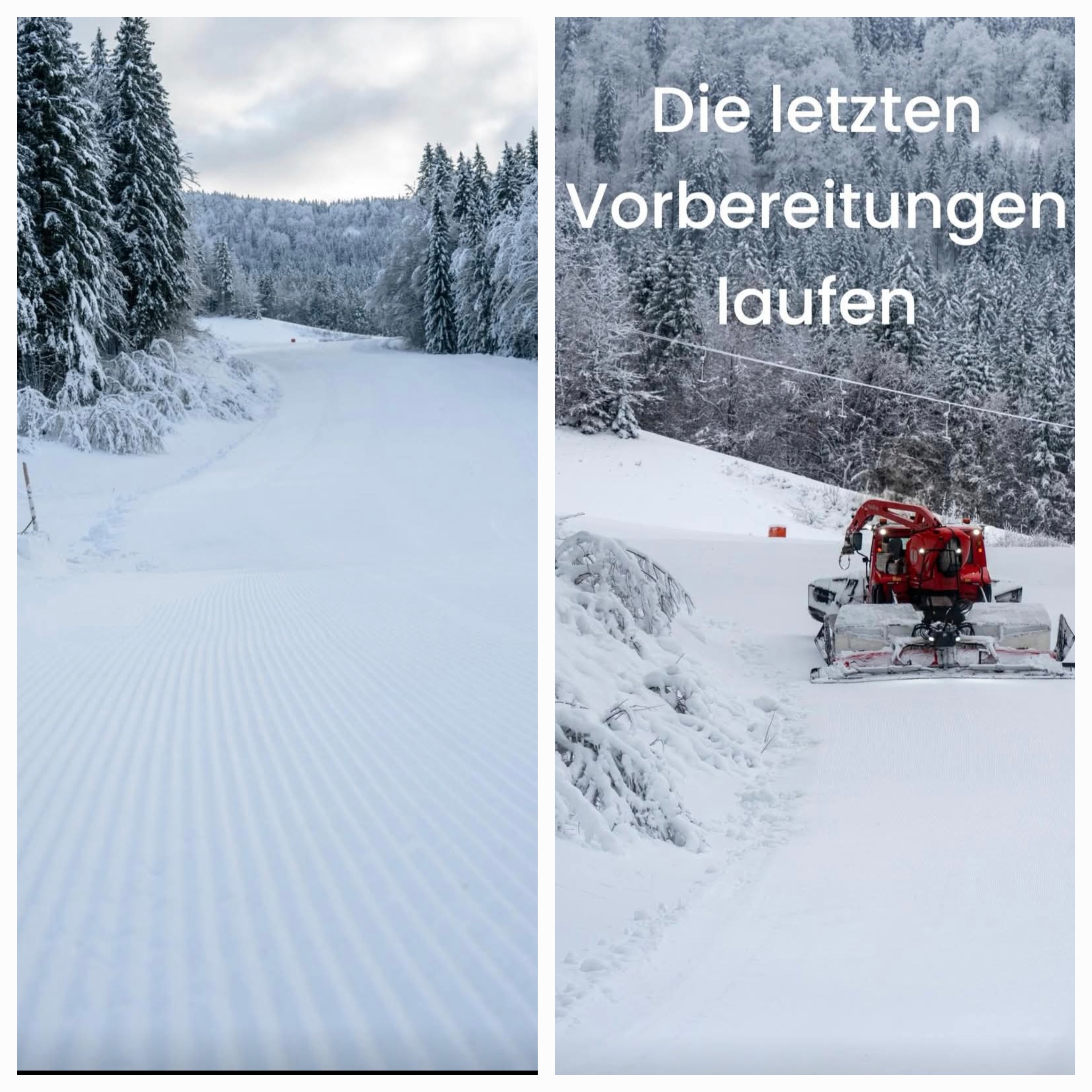 Minden készen áll a szombati nyitásra - Fotó: Ötscher