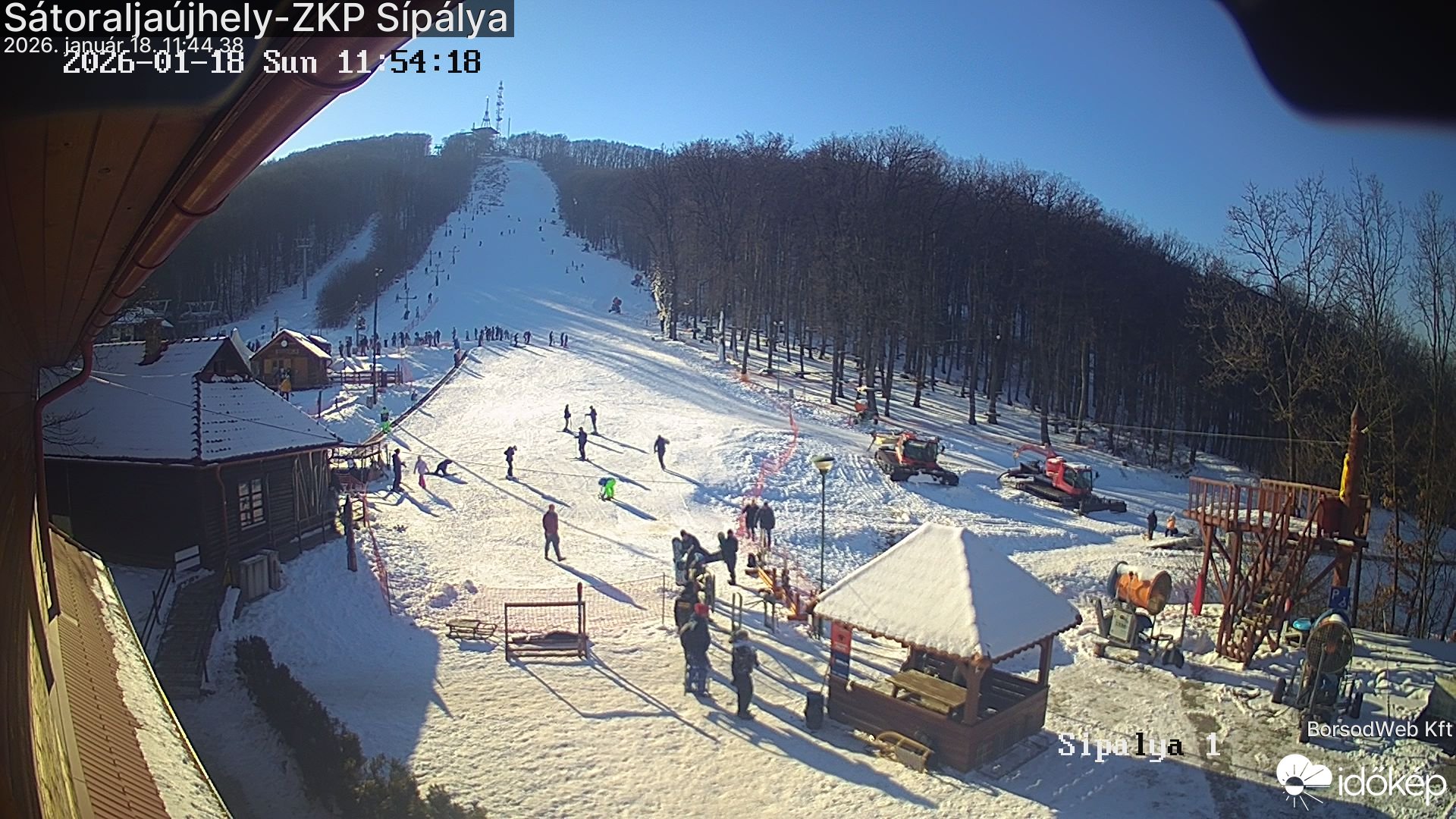 Zemplén Kalandpark / mai webkamera / Időkép