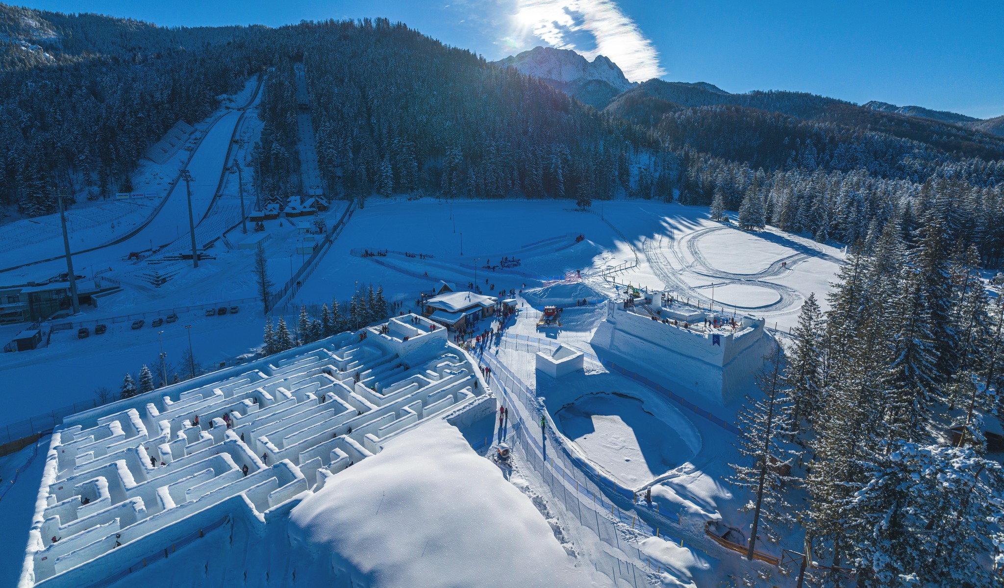 A korábbi években / Kép: Snowlandia - Śnieżny Labirynt