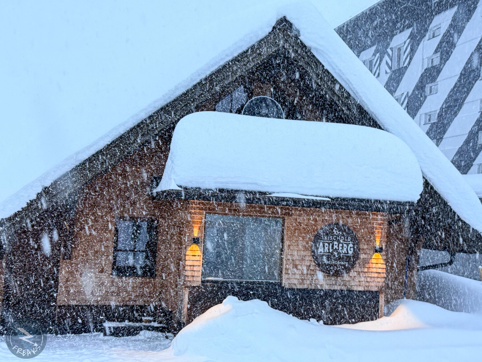 Arlberg / Kép: Unwetter-Freaks / Facebook